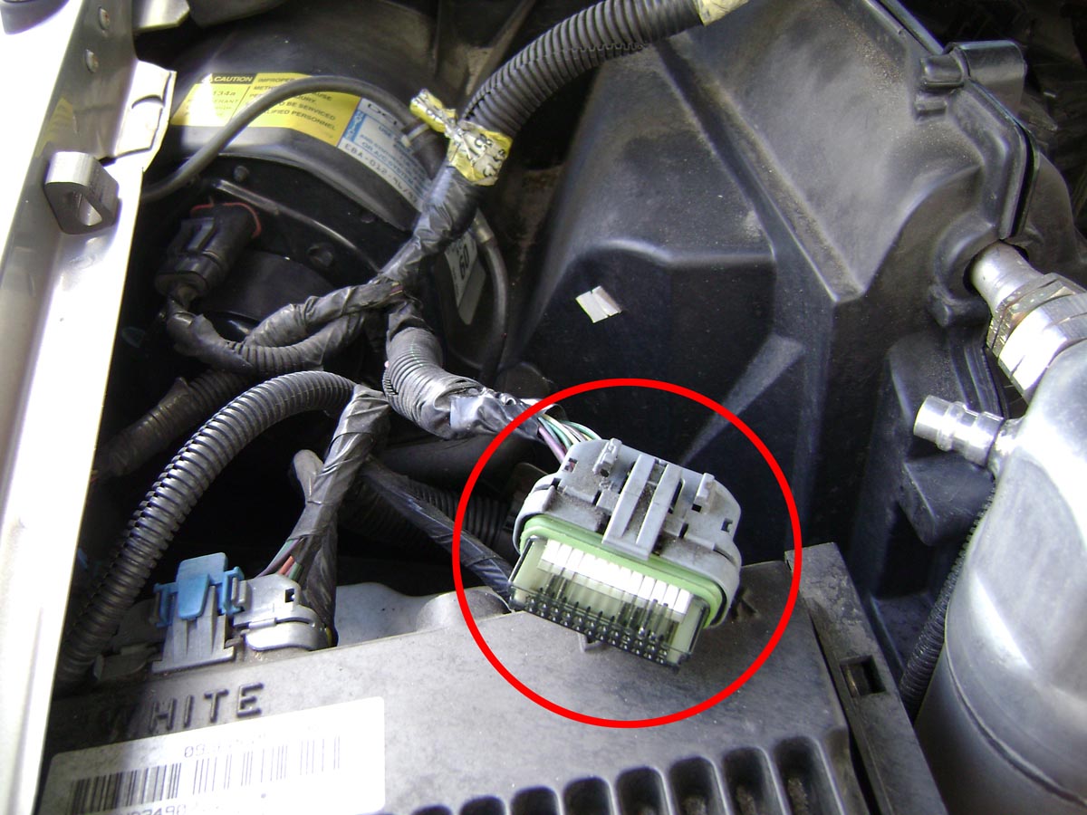 S10/Sonoma Wires near ECM labeled with numbers – Current Performance Wiring